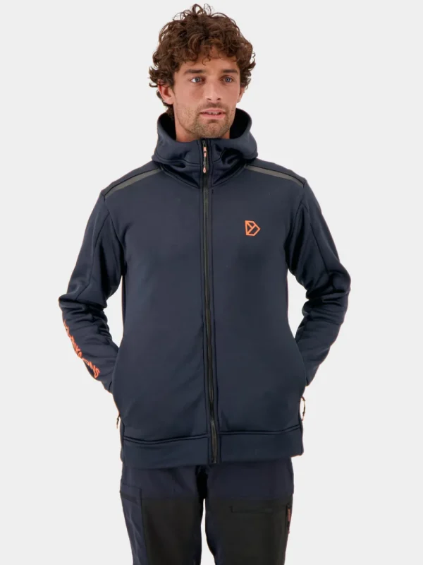 Store Didriksons Acke Full-Zip Dark Night Blue