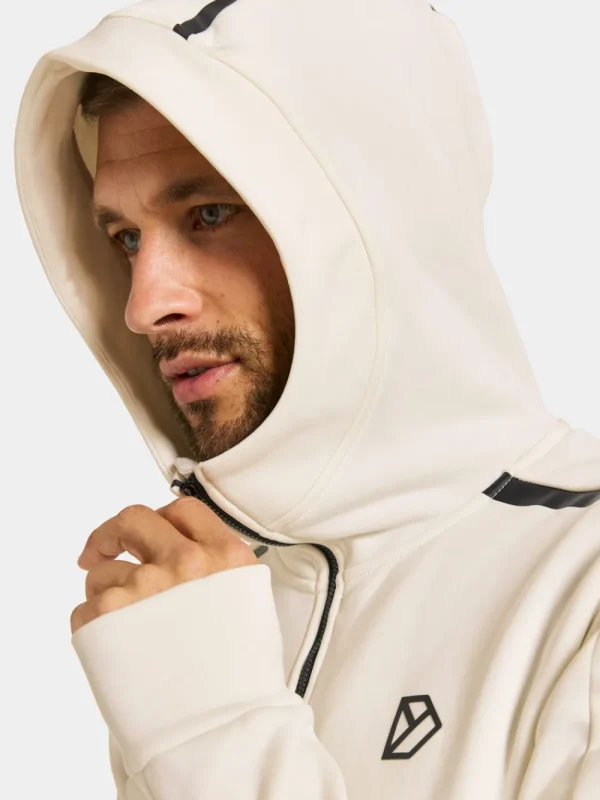 Shop Didriksons Acke Full-Zip Shell White