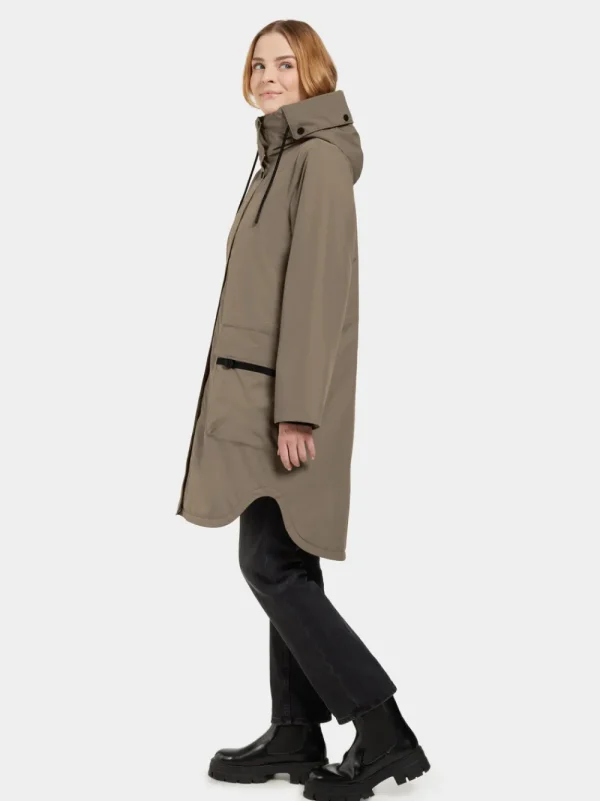 Shop Didriksons Aiko Parka Walnut