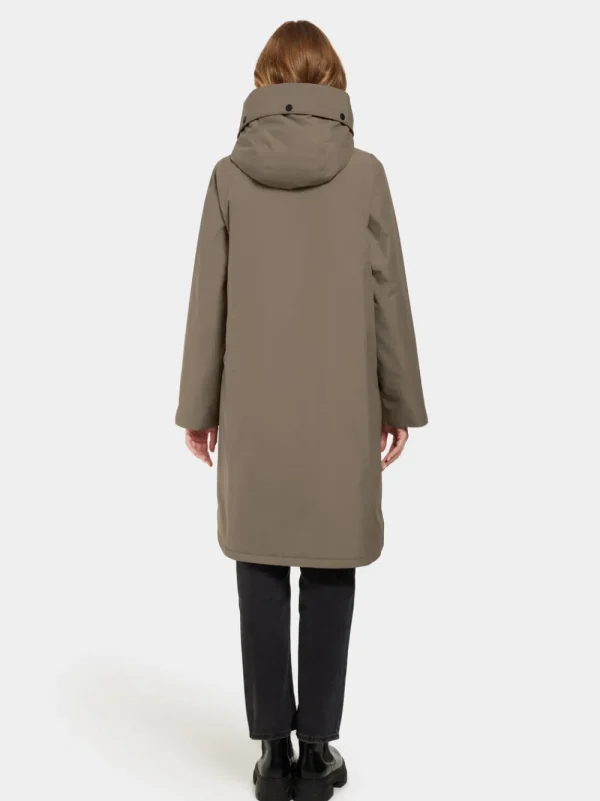 Shop Didriksons Aiko Parka Walnut