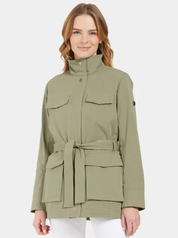 Sale Didriksons Aimee Jacket Mistel Green