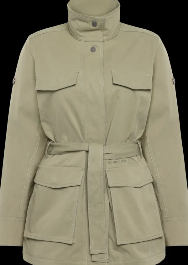 Sale Didriksons Aimee Jacket Mistel Green