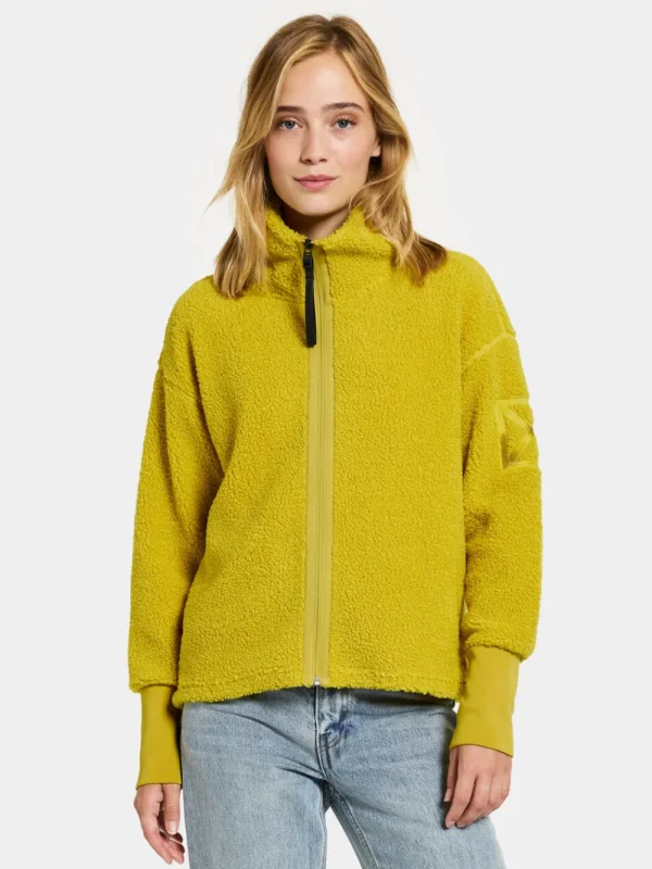 Shop Didriksons Alexa Full-Zip Yellow Bloom