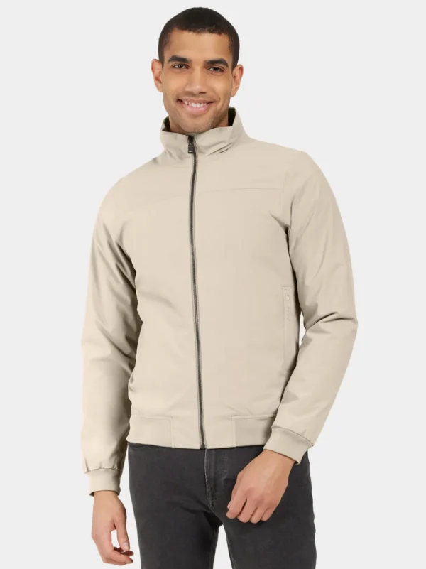 Shop Didriksons Alvin Jacket Almost Beige