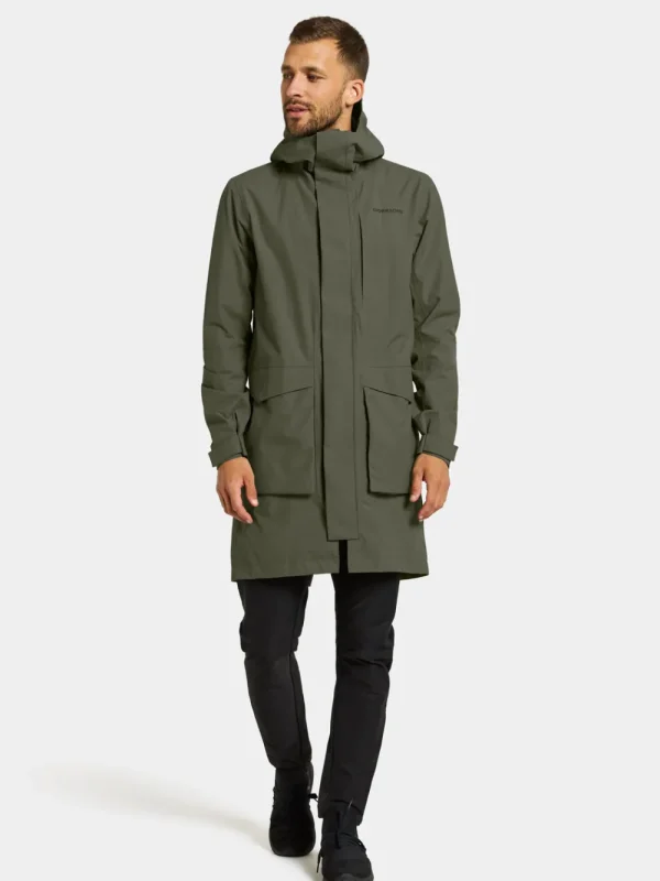 Cheap Didriksons Andreas Parka Deep Green