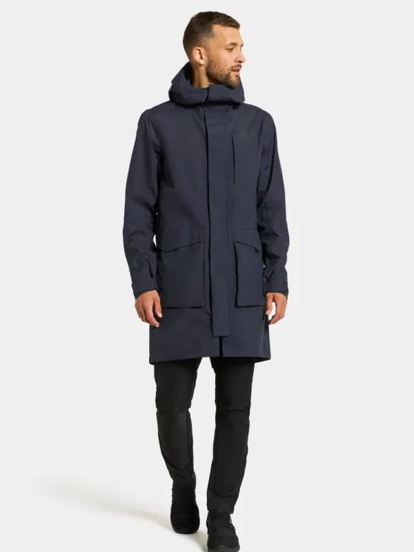 Best Sale Didriksons Andreas Parka Dark Night Blue