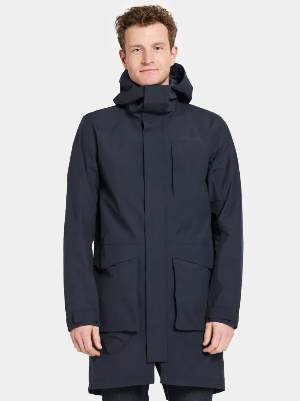 Best Sale Didriksons Andreas Parka Dark Night Blue