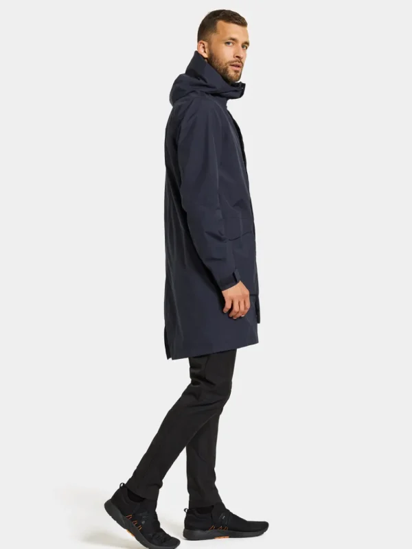 Best Sale Didriksons Andreas Parka Dark Night Blue