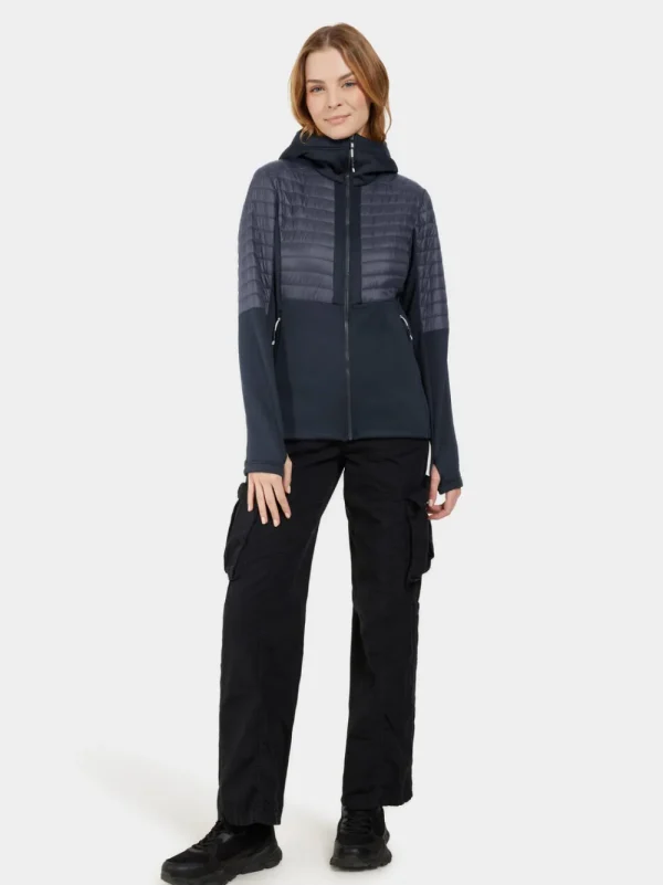 Fashion Didriksons Annema Full-Zip Dark Night Blue