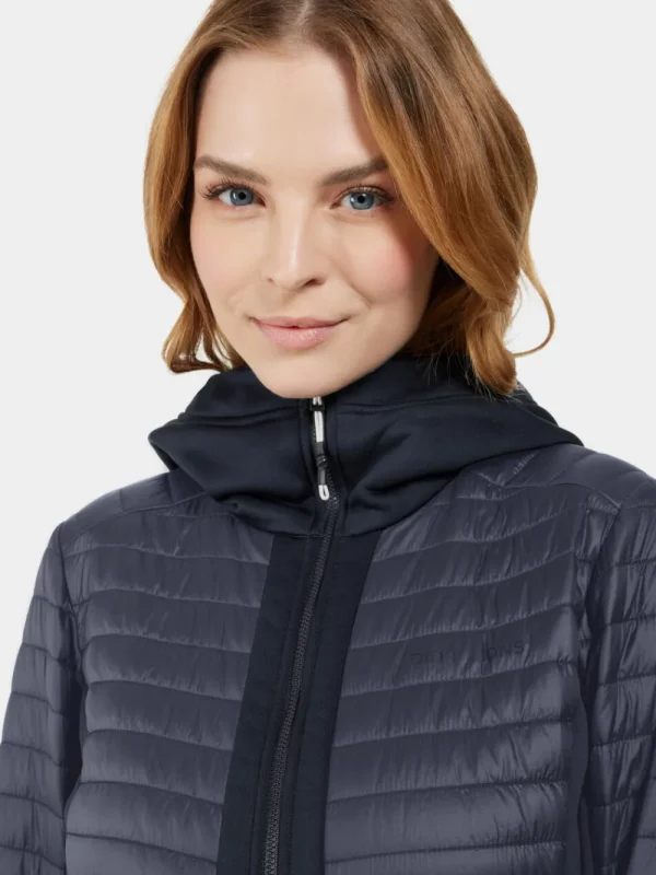 Fashion Didriksons Annema Full-Zip Dark Night Blue