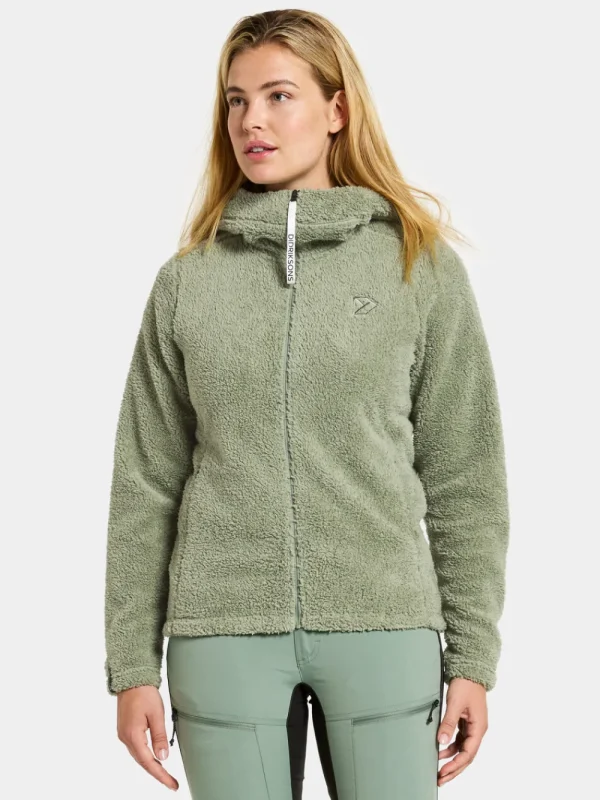 Best Sale Didriksons Anniken Full-Zip Light Moss