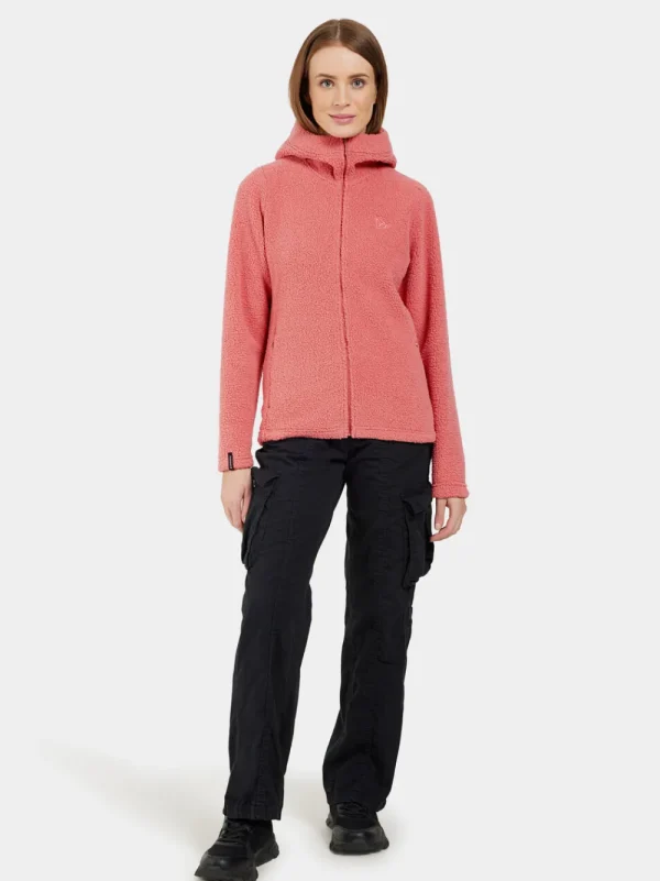 Best Didriksons Anniken Full-Zip Pink Blush