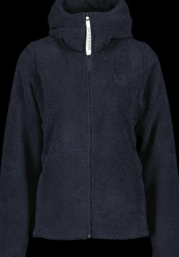 Online Didriksons Anniken Full-Zip Dark Night Blue