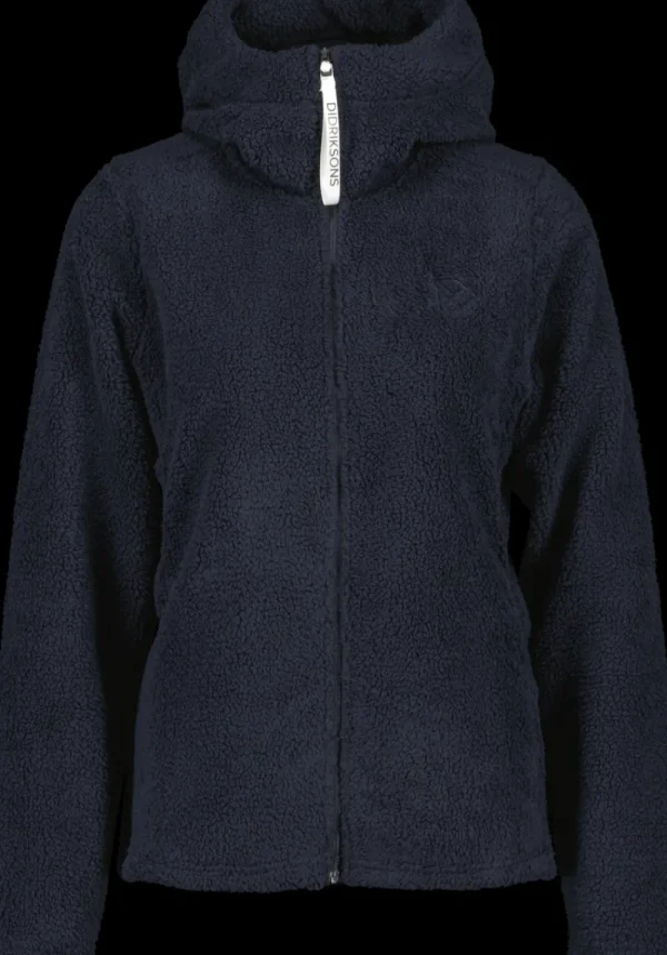 Online Didriksons Anniken Full-Zip Dark Night Blue