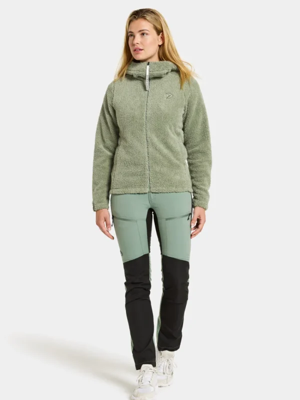 Best Sale Didriksons Anniken Full-Zip Light Moss