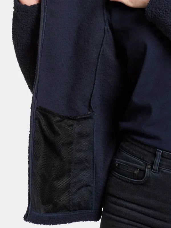 Online Didriksons Anniken Full-Zip Dark Night Blue