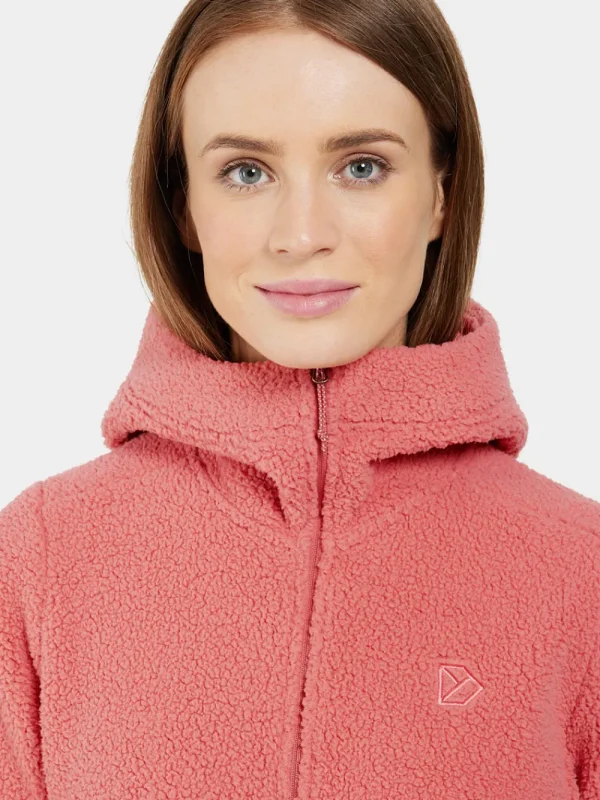 Best Didriksons Anniken Full-Zip Pink Blush