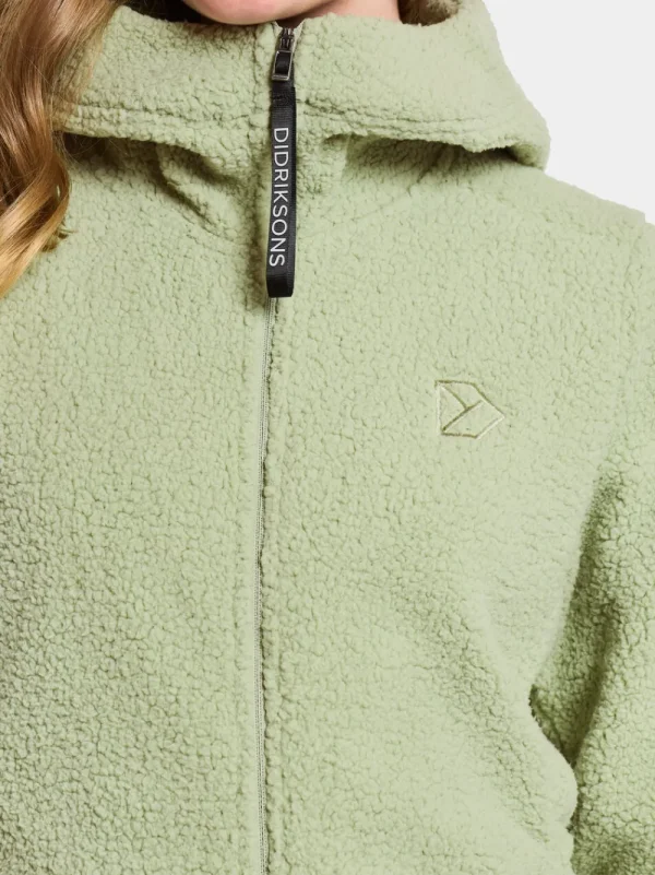 New Didriksons Anniken Full-Zip Soft Green