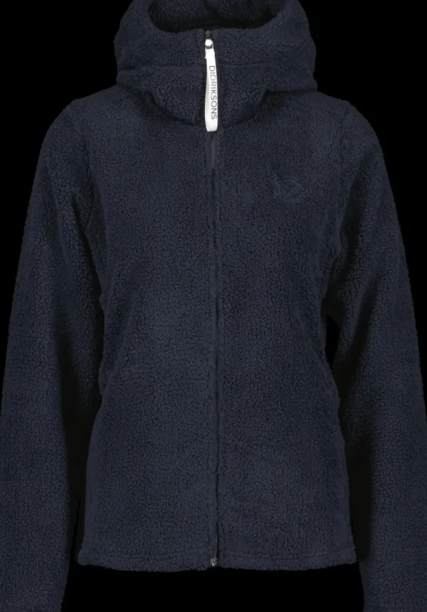 Online Didriksons Anniken Full-Zip Dark Night Blue