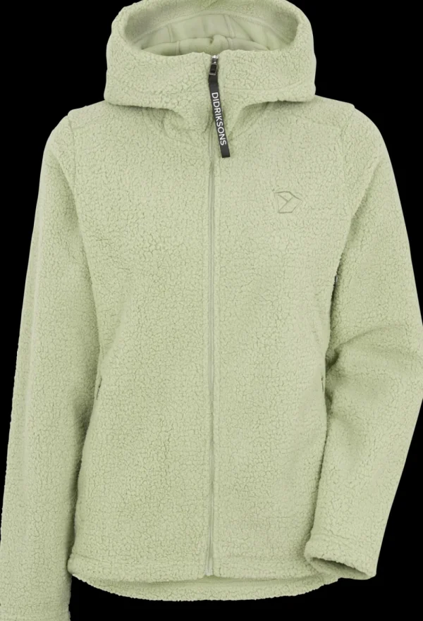 New Didriksons Anniken Full-Zip Soft Green