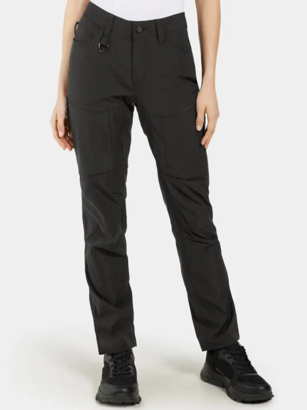 Shop Didriksons Ara Pants Black