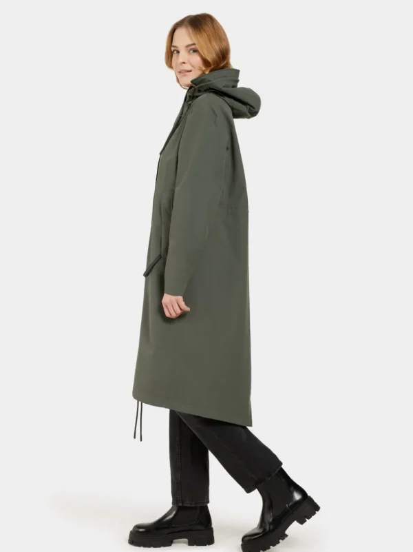 Cheap Didriksons Astrid Parka Long Deep Green