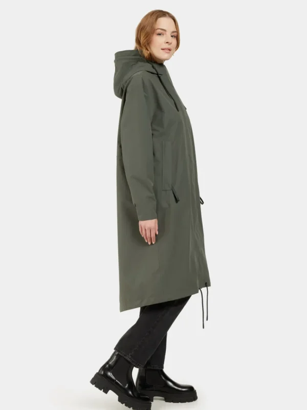 Cheap Didriksons Astrid Parka Long Deep Green