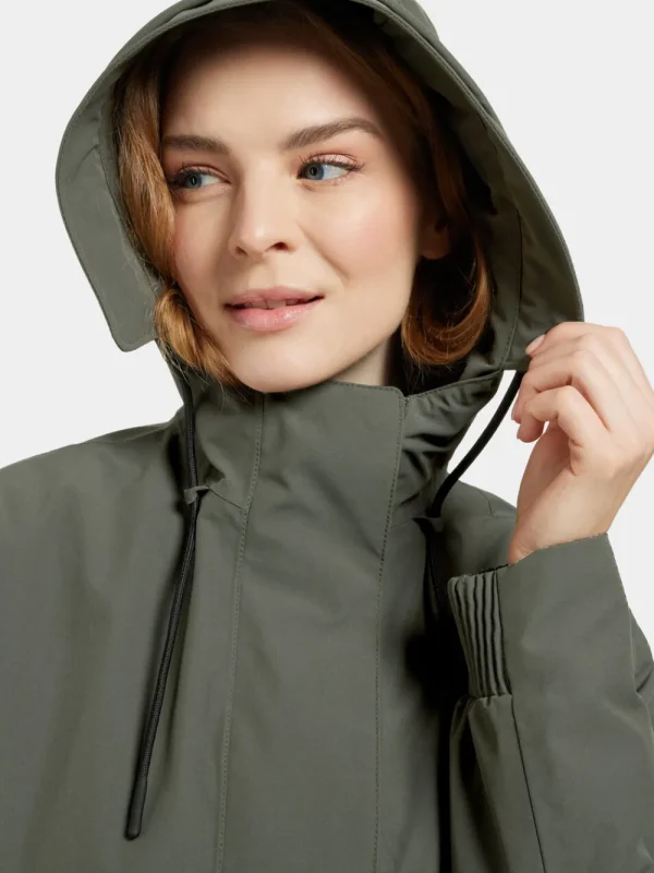 Cheap Didriksons Astrid Parka Long Deep Green