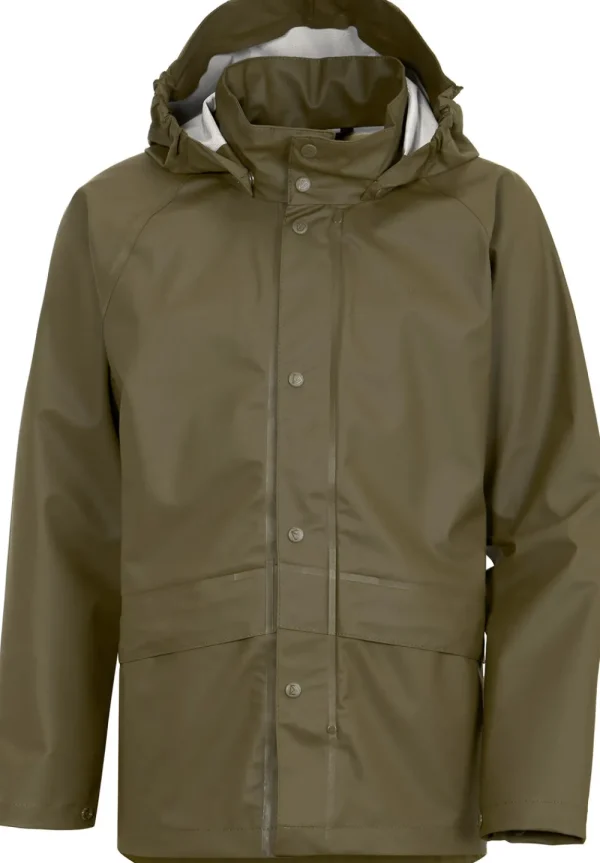 Hot Didriksons Avon Youth Jacket Galon® Fog Green