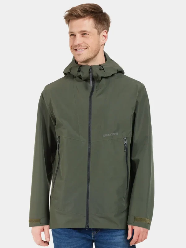 Clearance Didriksons Basil Jacket Deep Green