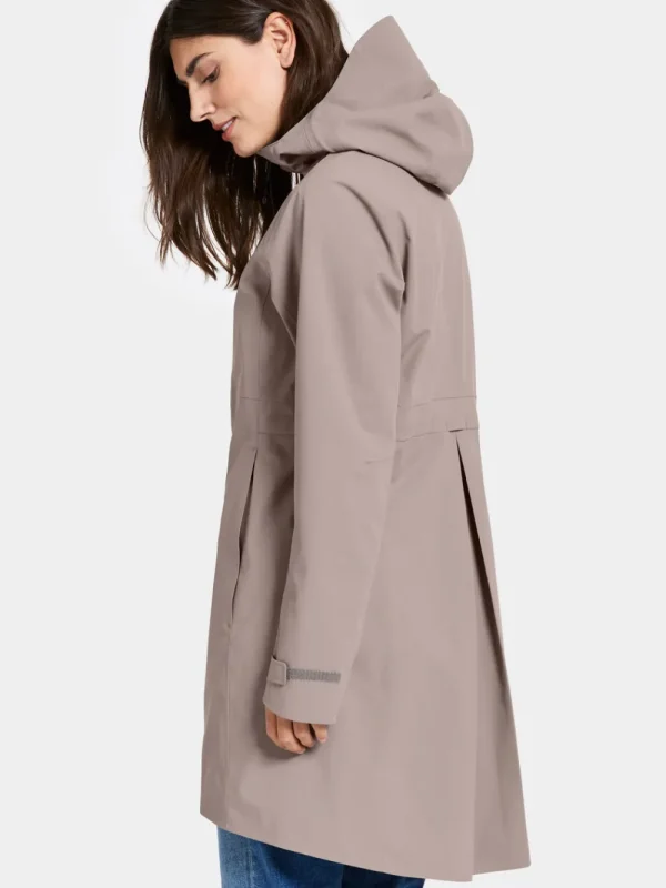 Outlet Didriksons Bea Parka Ash Brown