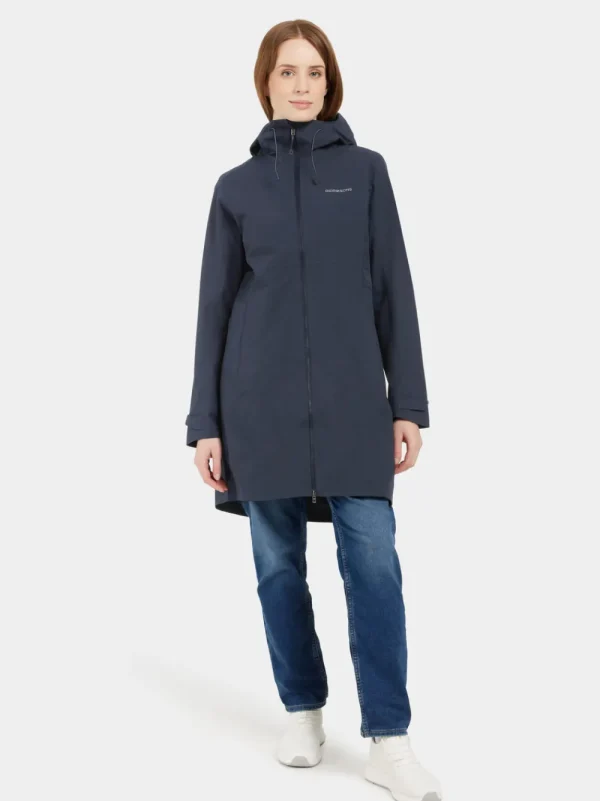 Sale Didriksons Bea Parka Dark Night Blue