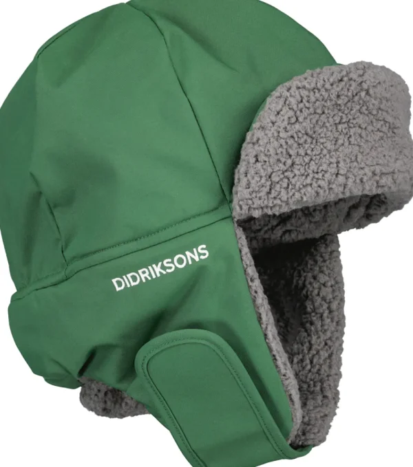 Fashion Didriksons Biggles Kids' Cap Classics Pine Green