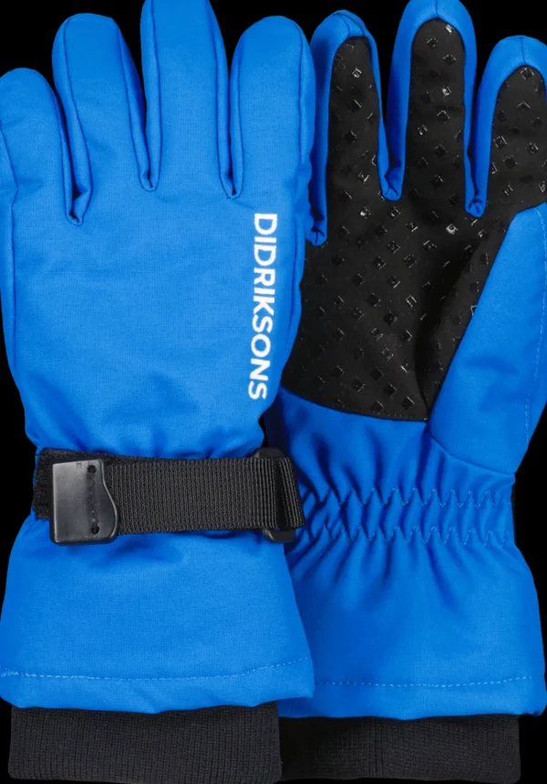 Fashion Didriksons Biggles Kids' Gloves Caribbean blue