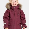 Store Didriksons Björnen Kids' Parka Rusty Wine