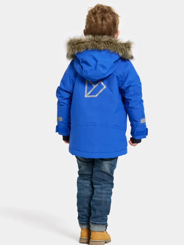 Best Didriksons Bjärven Kids' Parka Caribbean blue