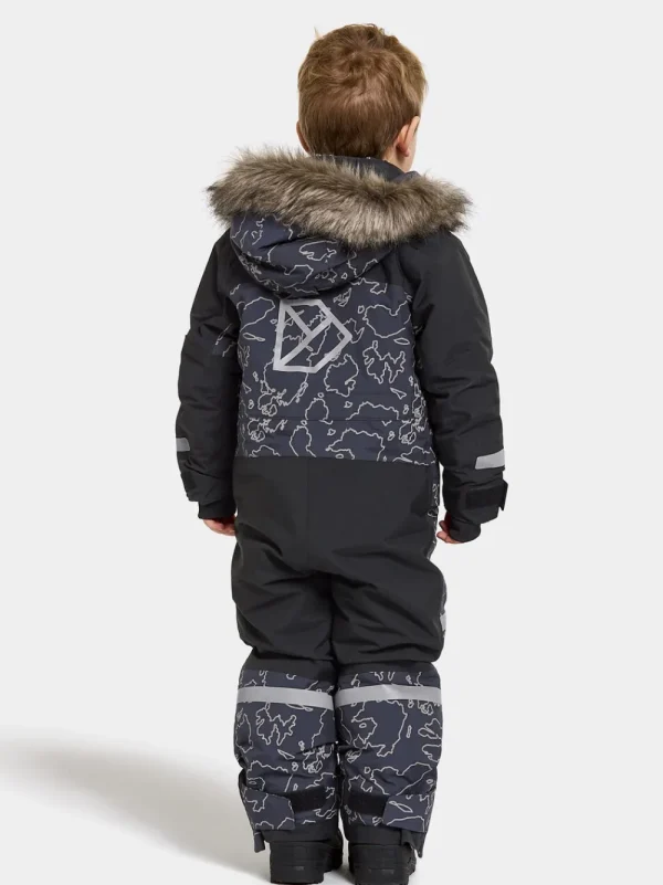 Online Didriksons Bjärven Special Edition Kids' Coverall Grundsund reflective navy