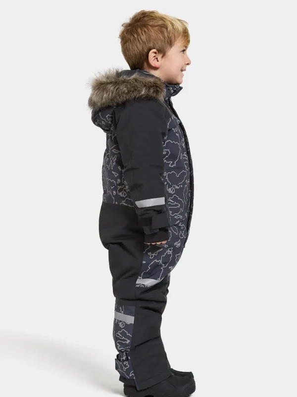 Online Didriksons Bjärven Special Edition Kids' Coverall Grundsund reflective navy