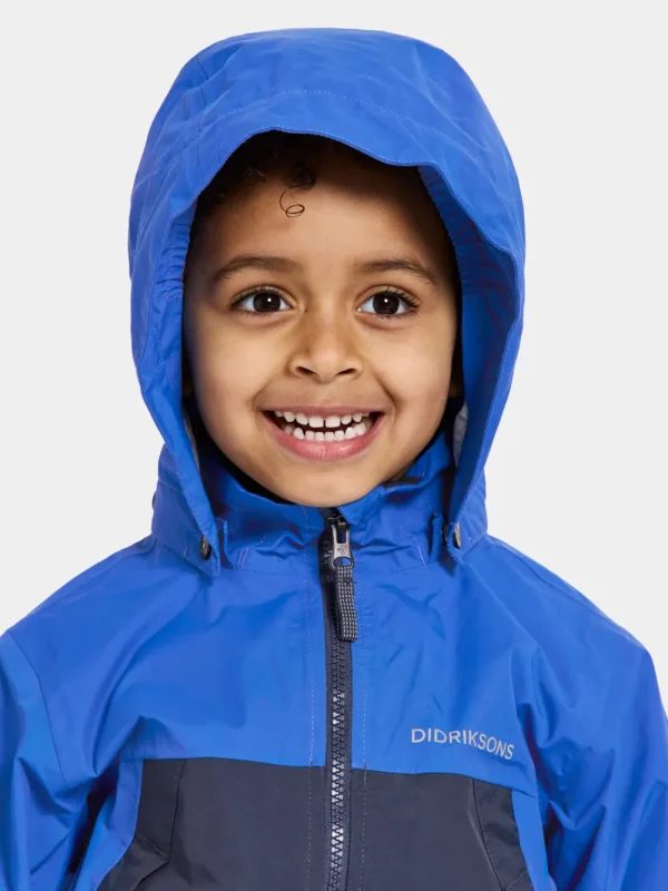 Store Didriksons Bladet Kids' Jacket Caribbean blue