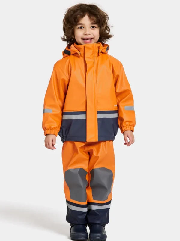 Discount Didriksons Boardman Kids' Set Orange Jam