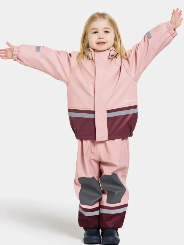 Sale Didriksons Boardman Kids' Set Dusty pink