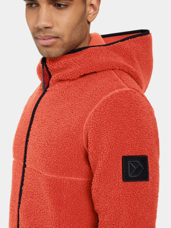 Best Didriksons Bror Full-Zip Ochre Red