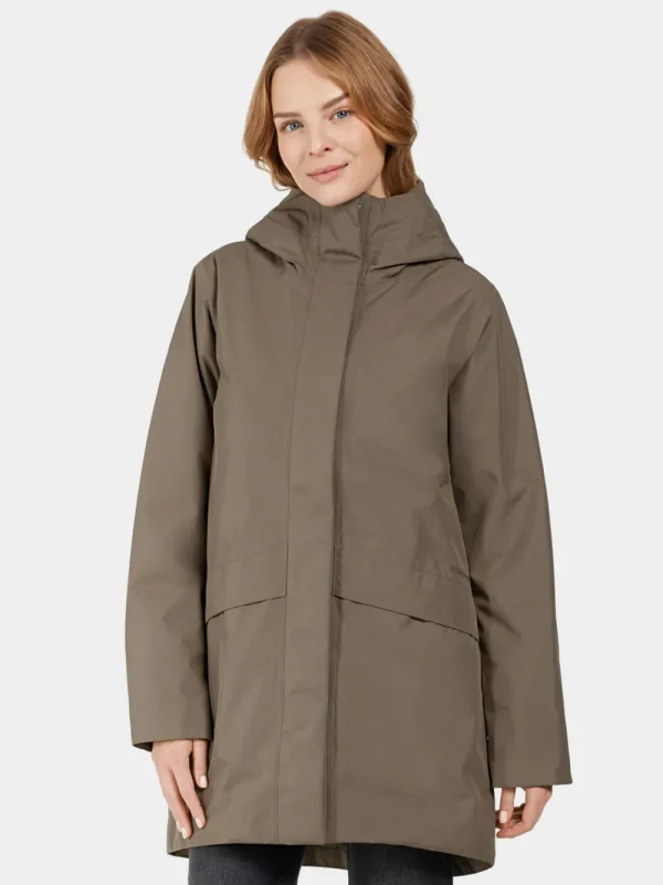 Online Didriksons Cajsa Parka Walnut