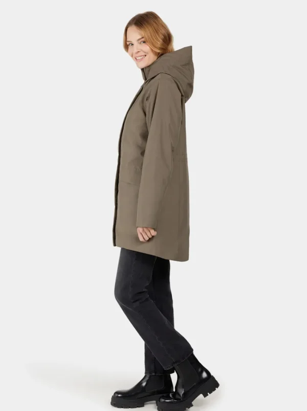 Online Didriksons Cajsa Parka Walnut