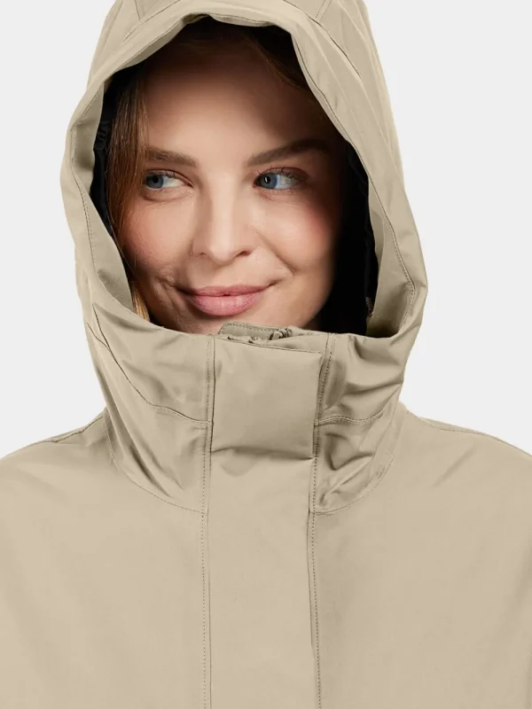 Clearance Didriksons Cajsa Parka Almost Beige