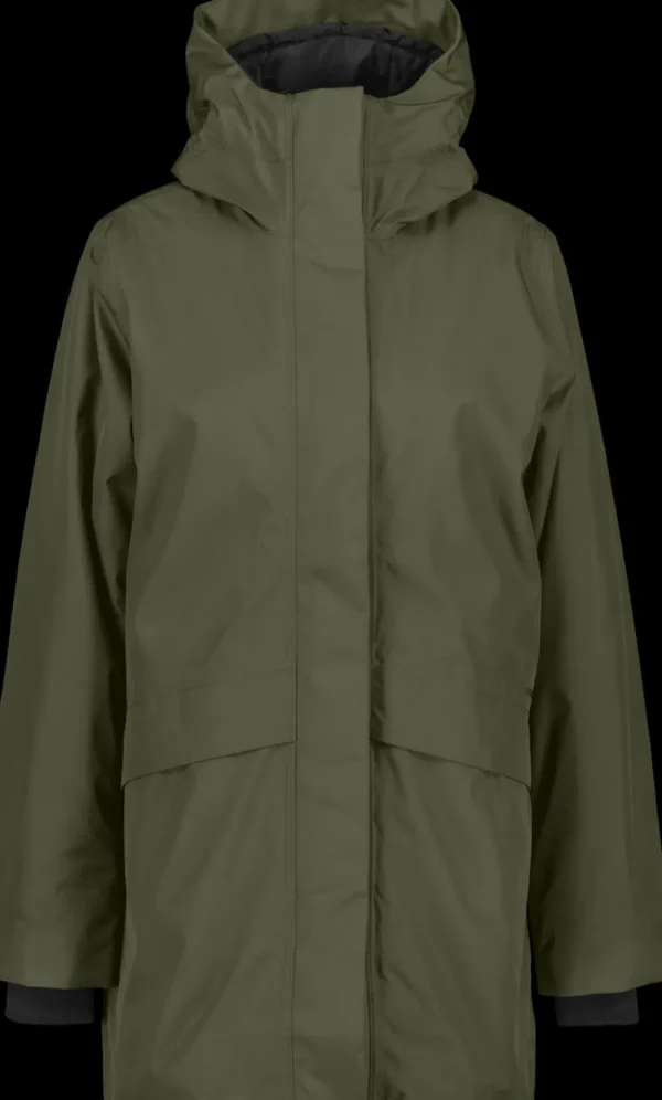 Shop Didriksons Cajsa Parka Deep Green