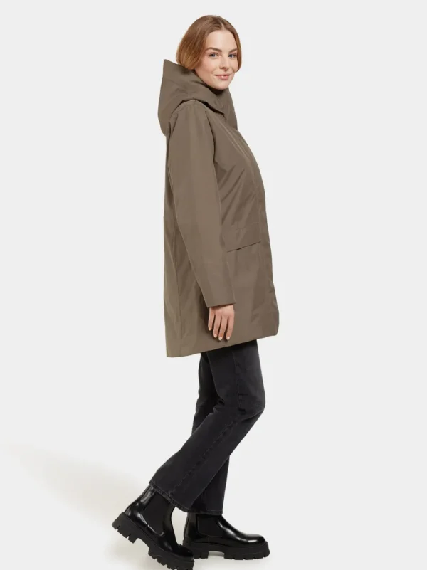 Online Didriksons Cajsa Parka Walnut