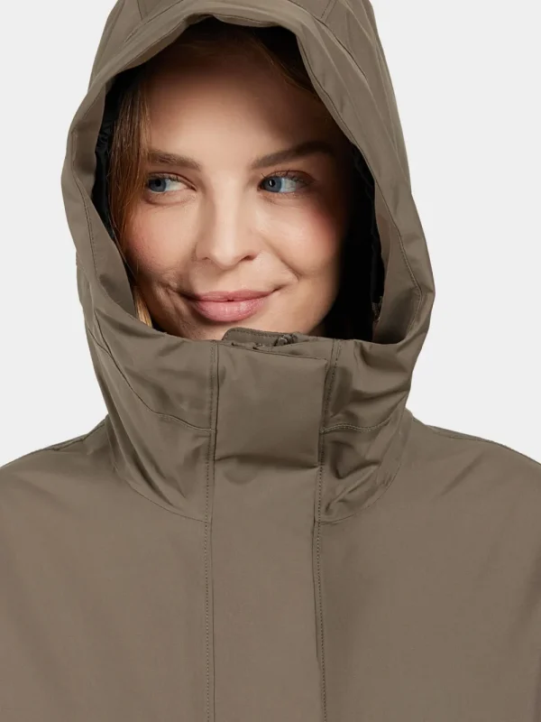 Online Didriksons Cajsa Parka Walnut