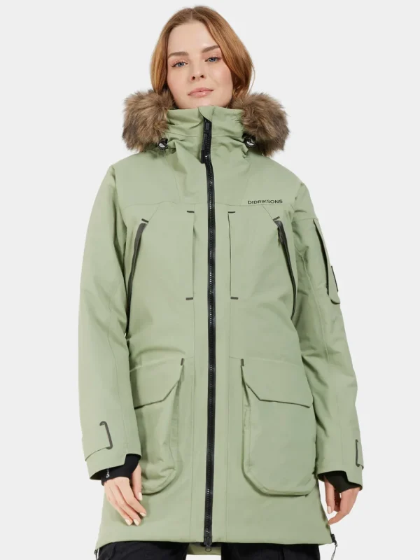 Sale Didriksons Ceres Parka Light Moss