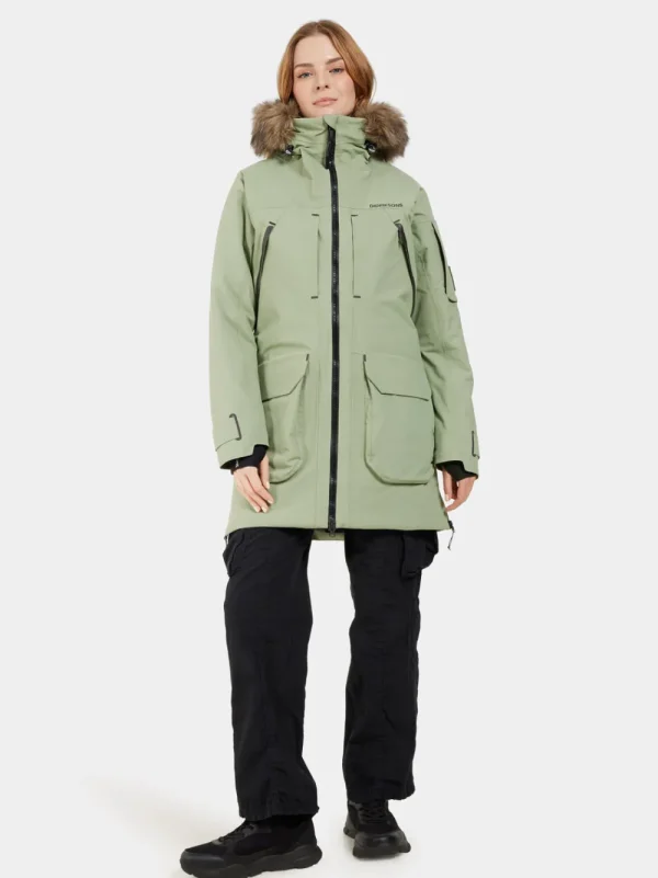 Sale Didriksons Ceres Parka Light Moss